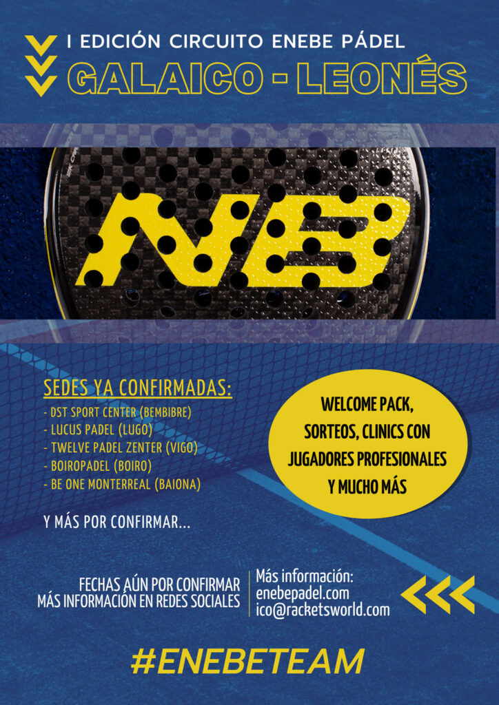 ¡Primer circuito Enebe Padel con más de 750 jugadores amateur!