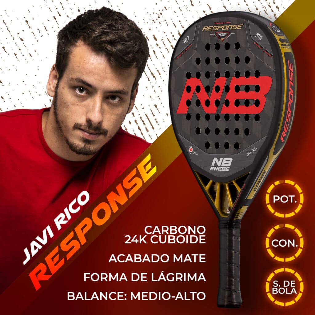 Todo sobre la Enebe Response, la pala de Javi Rico para este 2021