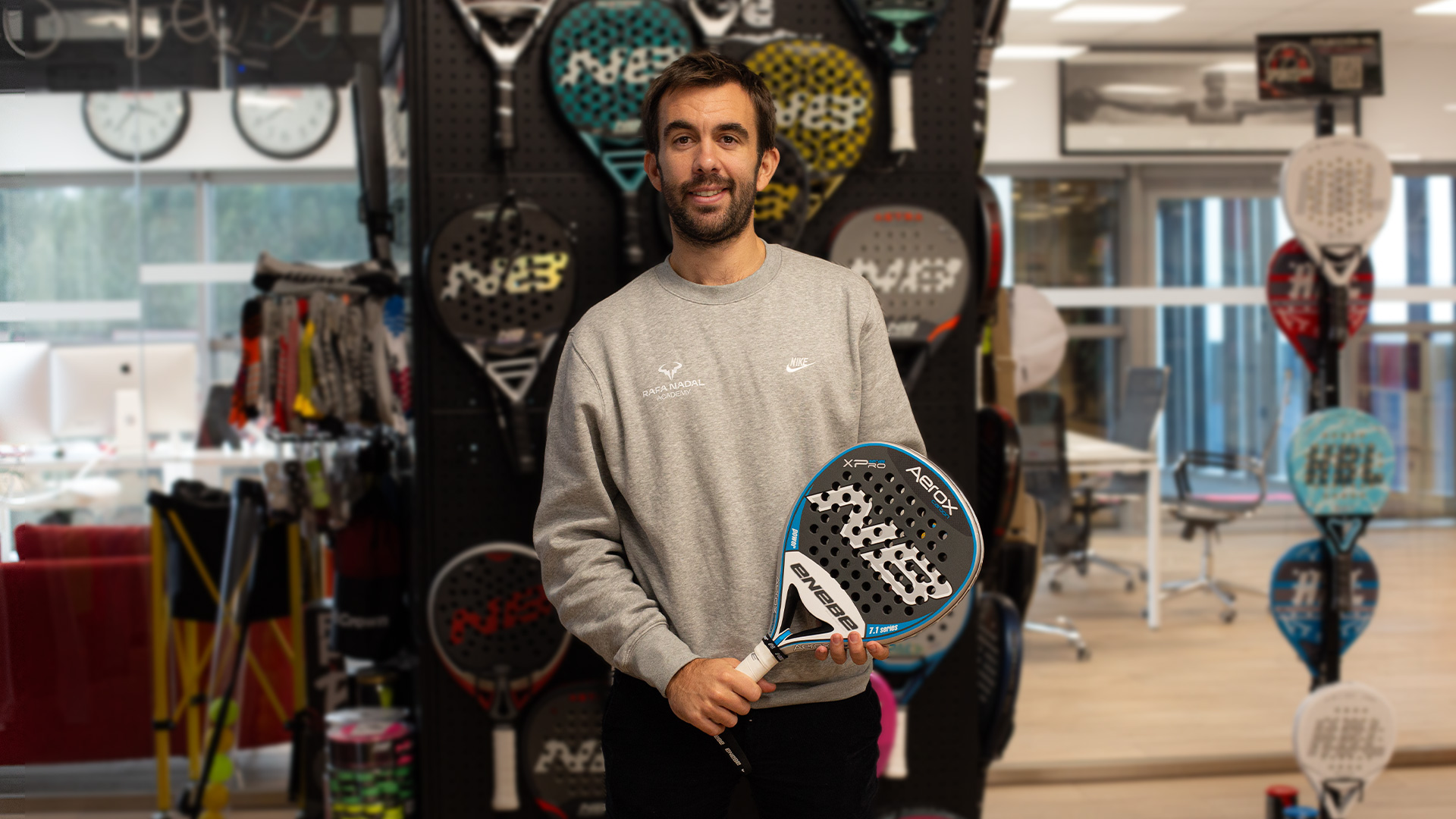 Pincho Fernández, nuevo jugador del team Enebe Padel
